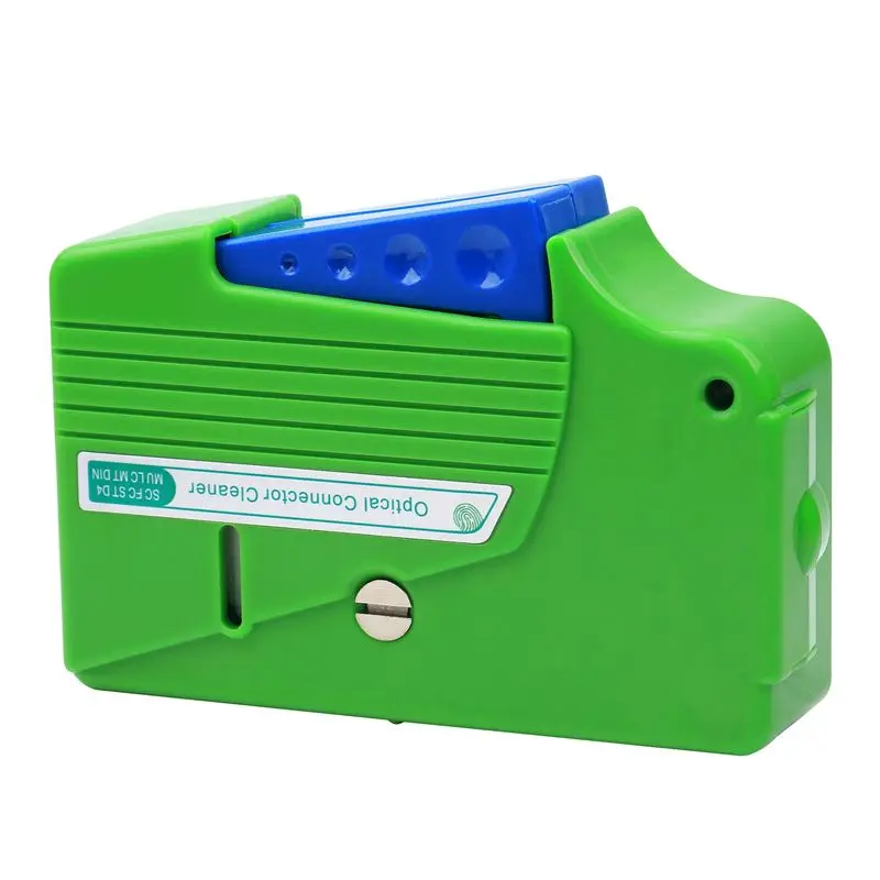 A72P Optical Fiber Connector Cleaner KCC-55 Fiber Conector Cleaning Box Cassette 500X Cassette Cleaner