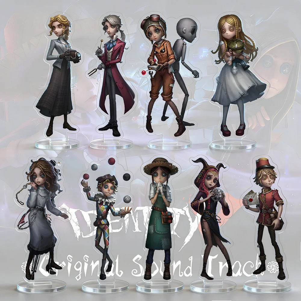 Frederick Kreiburg Ada Mesmer Lily Barriere Evelyn Morey Richard Sterling Amanda Gaddis Anne Lester Support en acrylique Porte-clés en acrylique