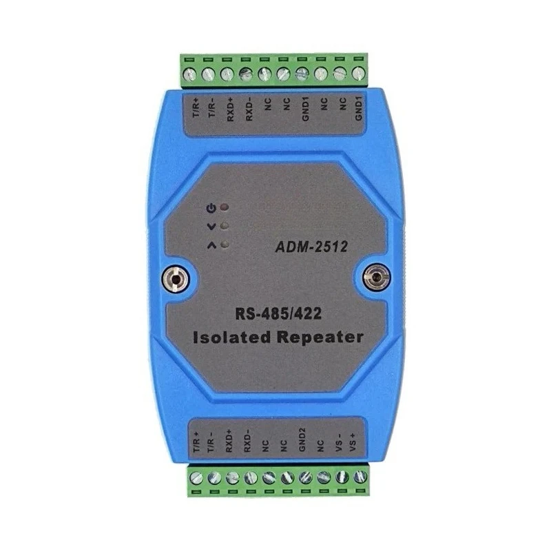 Repetidor RS485 fotoeléctrico aislado ADM-2512, amplificador de señal RS485/422, módulo aislador de grado industrial