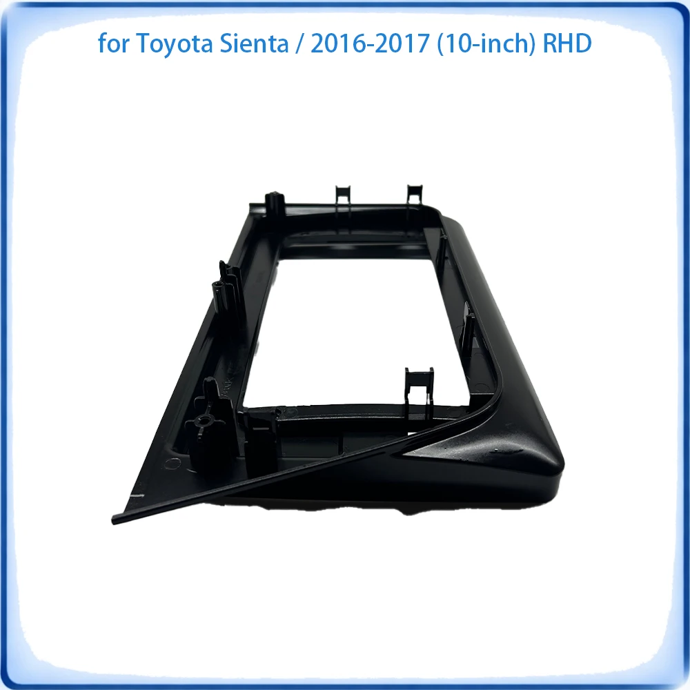 Car Radio Fascia Frame For Toyota Sienta 2016-2017 10 inch RHD Stereo Panel With Canbus Decoder & Wiring Harness