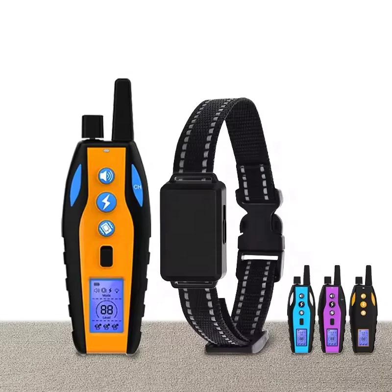 Best Quality 1000 meters 3 dogs Waterproof E-Collar Remote Electric Control Pet Shock Collar Dog Training Collar