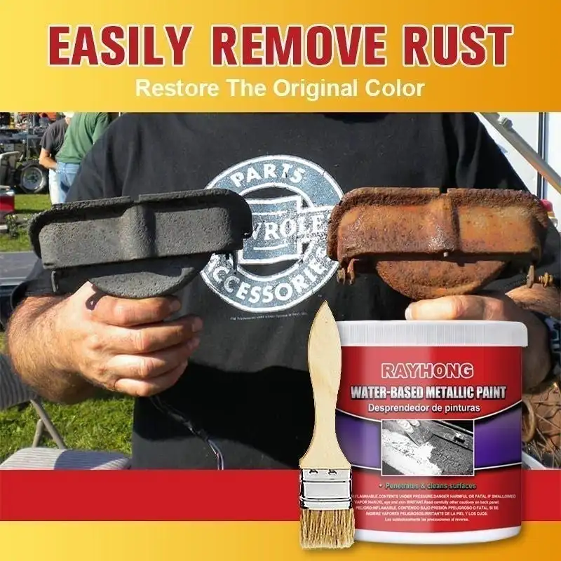 100g Rust Converter Water-Based for Car Anti-Rust Chassis Primer Iron Metal Surface Clean Repair Protect Rust Remover Deruster