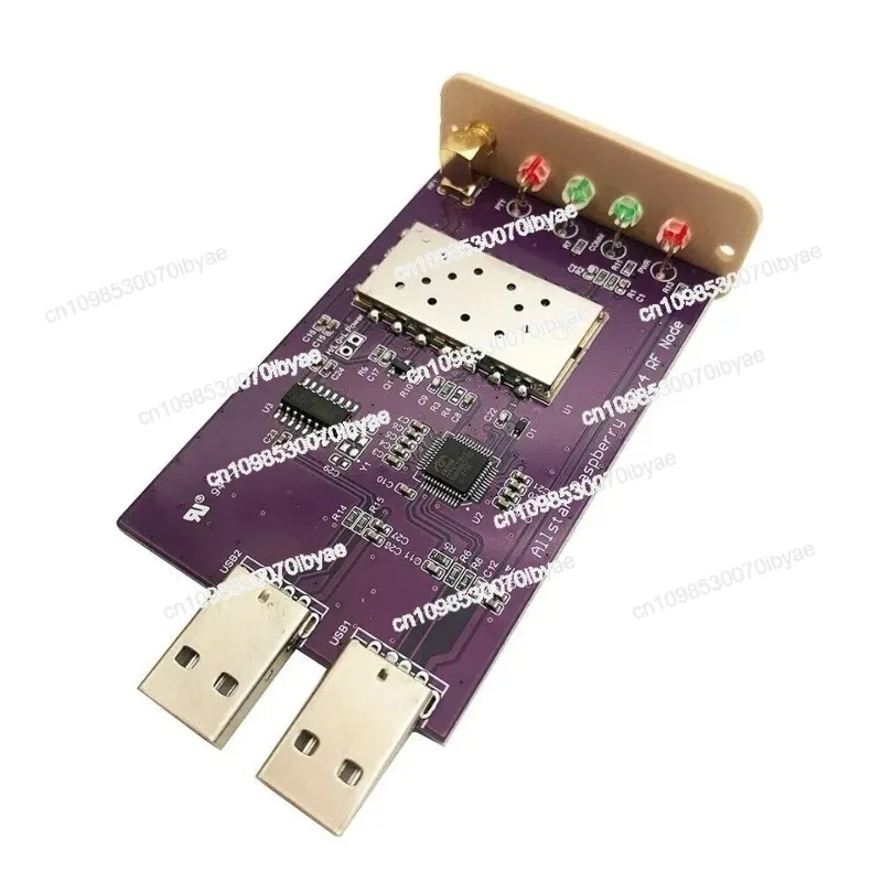 Jumbospot SHARI SA818 واجهة راديو Ham Allstar متوافقة مع Raspberry Pi 2/3/4 Hosted Allstar Node UHF 1W Hotspot