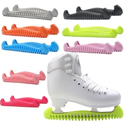 TPU XL Adjustable Ice Skating Figure Skate Blade Cover Ice Skate Hockey Skates Protective Blade Fit For Shoes Size Over EU40