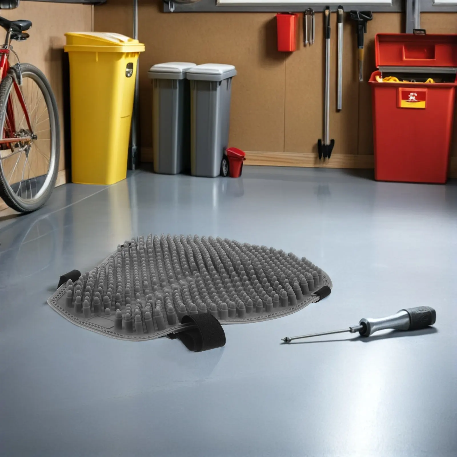 

Thickened Silicone Motorcycle Seat Cushion Pad Breathable Anti-Slip Shockproof Motorbike Seat Cover for Long Ride Comfort