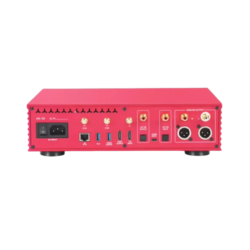 Jingfeng MX-5S مشغل فك تشفير الوسائط DSD بث الصوت DAC فك تشفير HIFI حمى القرص الدوار الرقمي