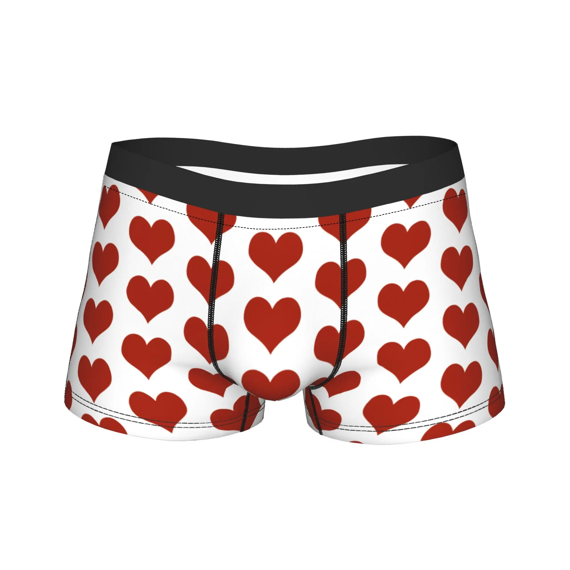 

Carl Red Heart Dungeon Crawler Carl Underwear Man Shorts Briefs Comfortable Boxershorts High Quality Pattern Large Size Panties
