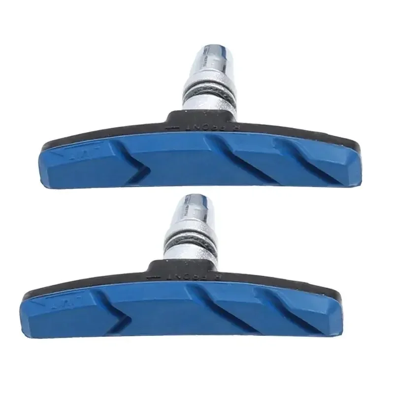 70mm Mountain Road Bike Brake Pads Set Cycling V Brake Holder Pads Shoes Blocks Rubber Pad Silent MTB Bicycle Brake Pads image 5