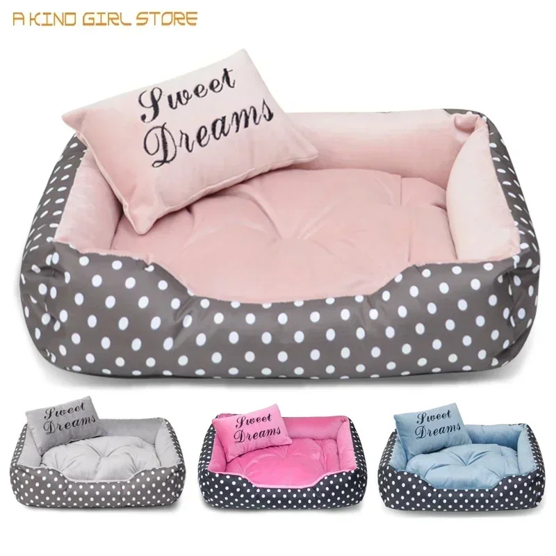 2020 Dog Dot Bed Four Season Use Comfortable camas para perros dog beds for small dogs Top Quality dogs pets accessories