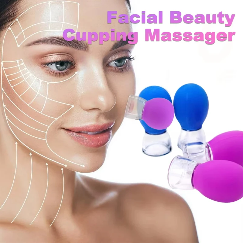 

Vacuum Cupping Massage Glasses Face Skin Lifting Body Cups Anti Cellulite Cup Anti-Wrinkle Chineses Cupping Therapy Balls