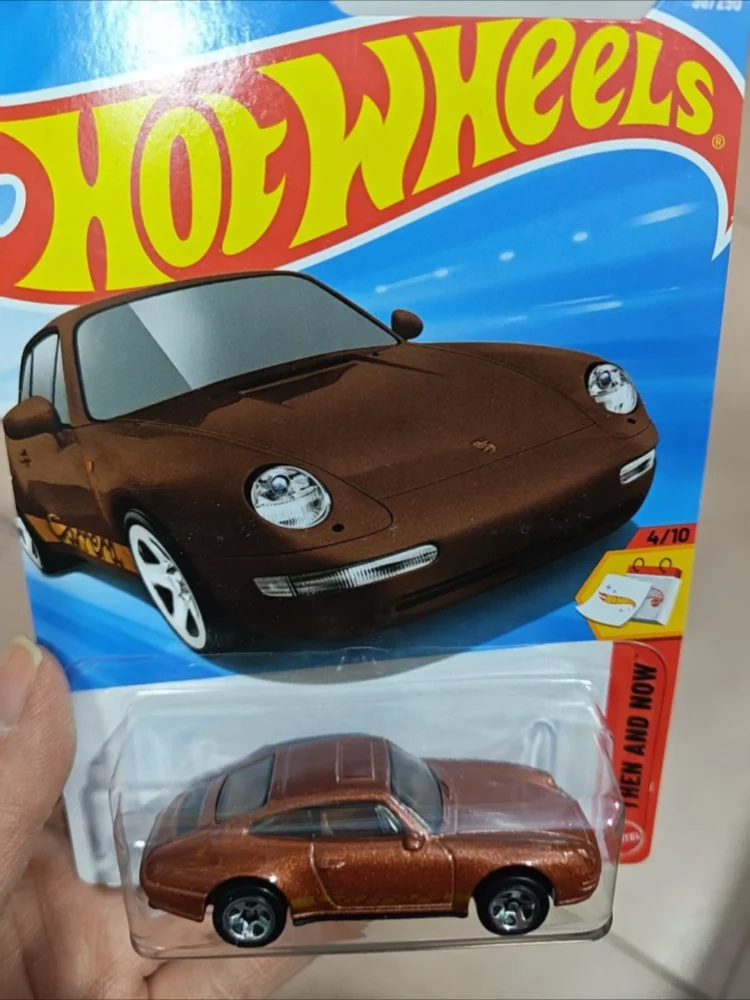 

Новая оригинальная модель автомобиля Hot Wheels '96 Carrera, коричневая, коллекционная, литая под давлением, 98/250 2026e-98, модель гоночного автомобиля для фанатов, подарок