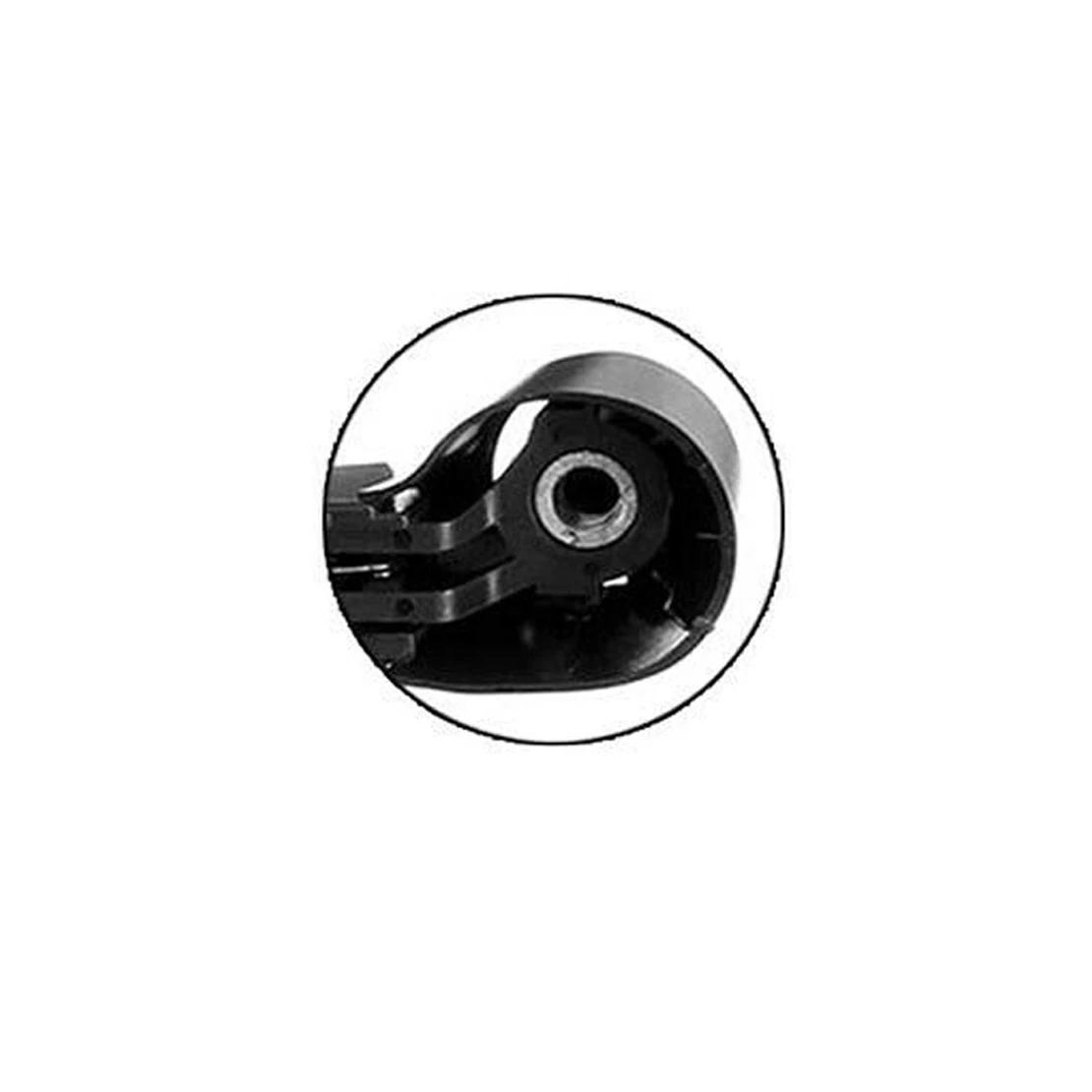 Brazo del limpiaparabrisas de la ventana trasera del coche apto para VW Touran 2004 2005 2006 2007 2008 2009 2010 2011 2012 2013 2014 2015 negro