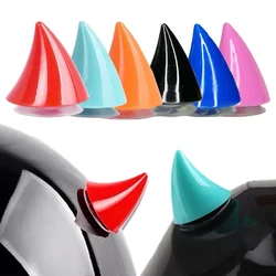Helmet Devil Horns Stikcer Motorcycle Electric Car Helmets Decoration Headwear Helmet Stickers Cosplay Auto Styling Halloween