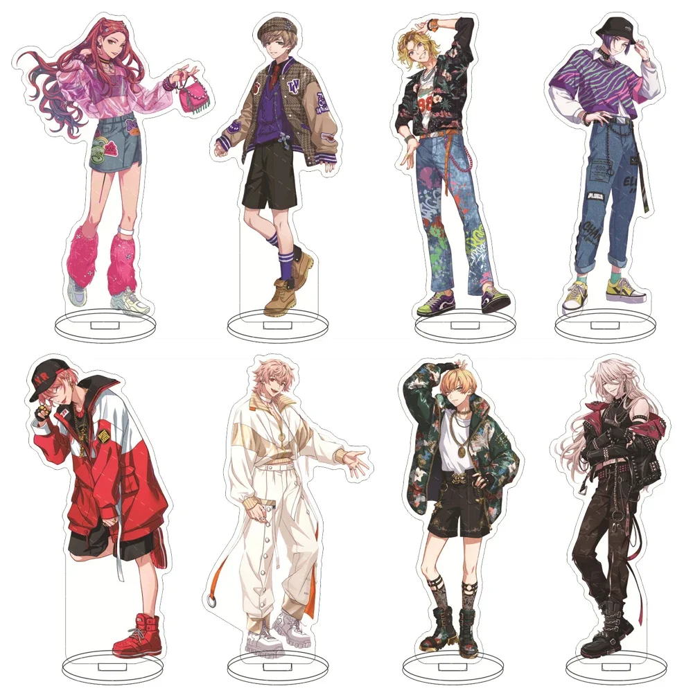 

Anime Paradox Live Acrylic Stand Model Figures Sugasano Allen Yeon Hajun Anne Faulkner Cosplay Desk Decor Model Accessories Gift