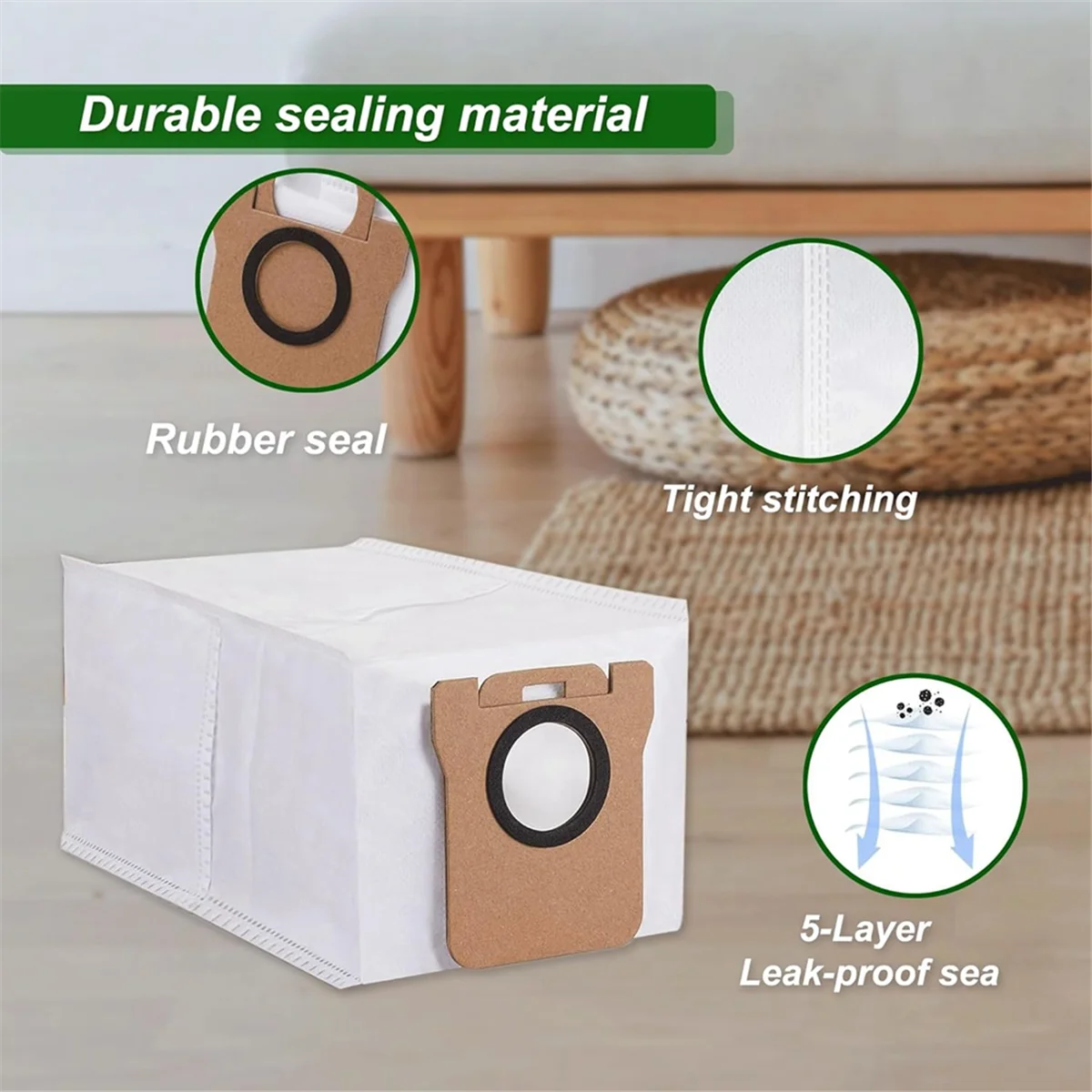 For Dreame L10s Ultra / L10 Ultra Robot Vacuum Cleaner Main Side Brush Hepa Filters Mop Cloth Dust Bags Accessories