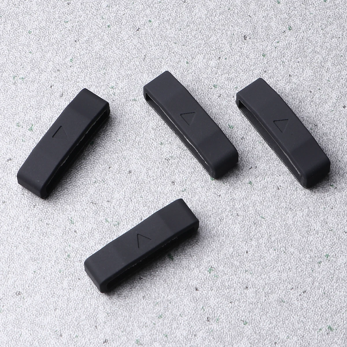 

4 шт., силиконовый ремешок для часов, петли для ремешков, мягкие сменные держатели премиум-класса для дополнительной длины, надежная посадка, совместима с Garmin