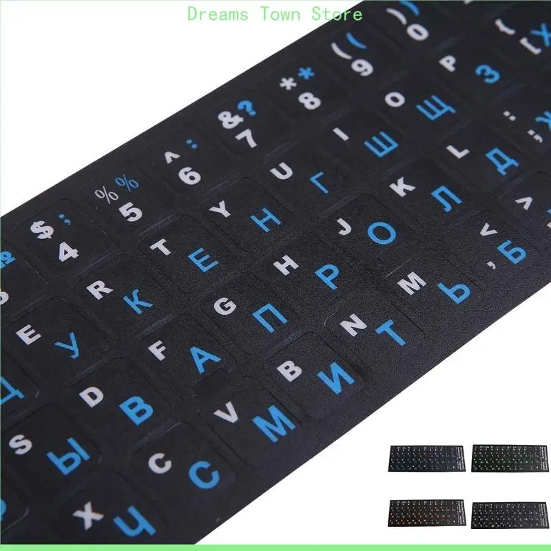 HX6A Black Background Pvc Skin Keyboard décalants