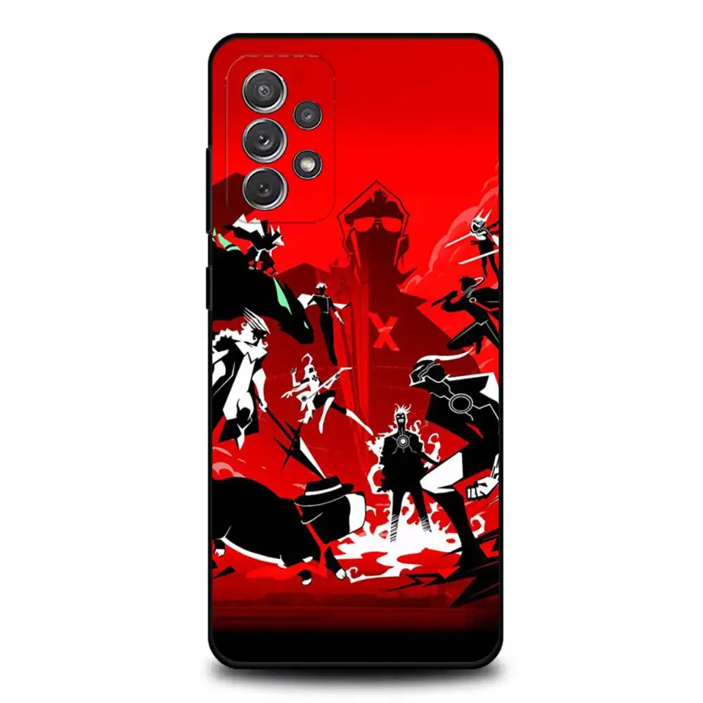 حافظة هاتف أنيمي TO B-BE HERO XX لهاتف سامسونج S25، S24، S21، S22، S23، S30، Ultra، S20، Plus، Fe، Lite، Note، 10,9,5G غطاء أسود #5