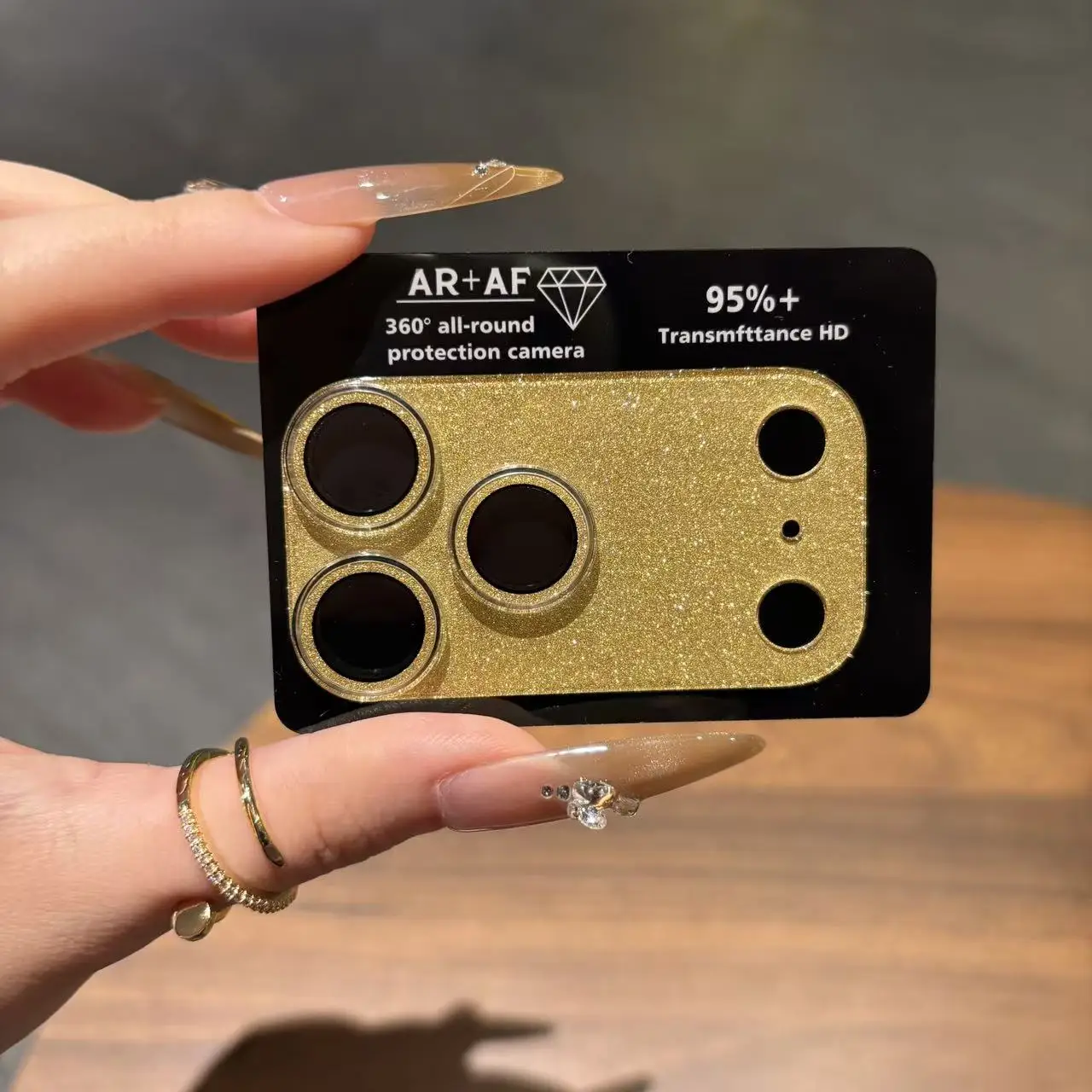 ملحقات عدسة الكاميرا لهاتف iPhone 17 Pro من الزجاج المقسى 360 ° طبقة زجاجية لامعة لحماية الكاميرا #2