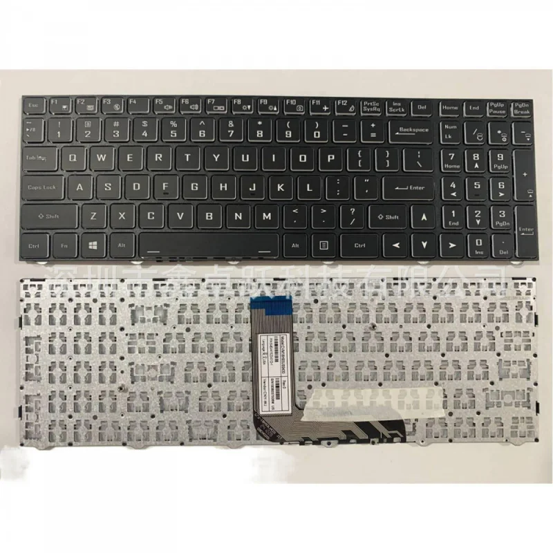 St+ For Clevo T3Ti KP3 T3 Pro DD3 9000 Machanist T58-VA VB VG65T Laptop Keyboard