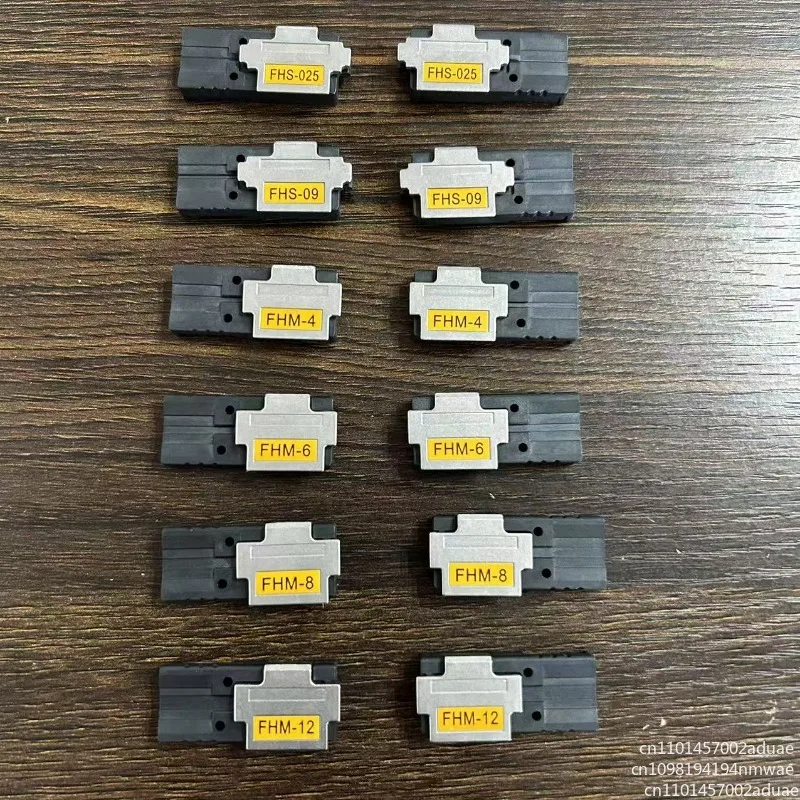 [100% New] 1 Pair Ribbon Fiber Holder Sumitomo FHM-12V for 12-Fiber Pliable Ribbon including 200μm for TYPE-72M12/82M12/Q-102M12