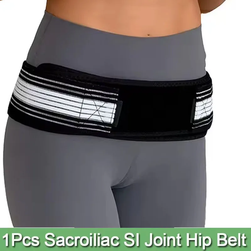 

Lower Back Support Brace-Pelvic Support Belt-Trochanter Belt-Sciatica Pelvis Lumbar Hip Pain Relief-for Men and Women