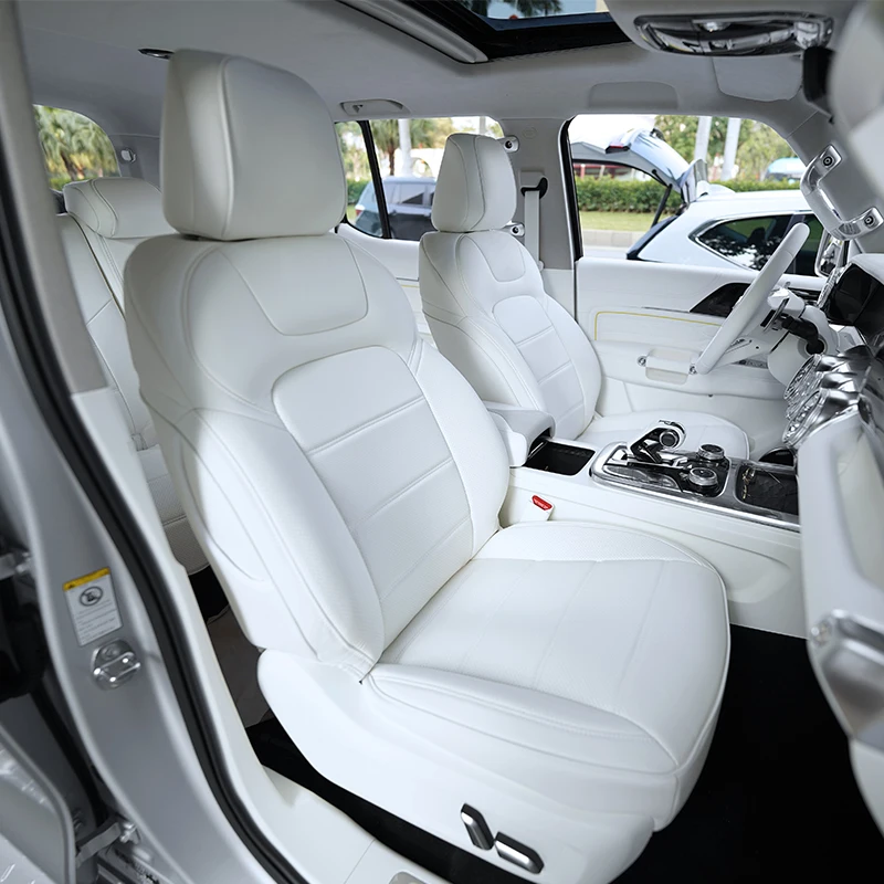 

Премиальные кожаные чехлы для автомобильных сидений, полный комплект, на заказ, для Tank 500, 5-местный, полная защита передних и задних сидений, для интерьера