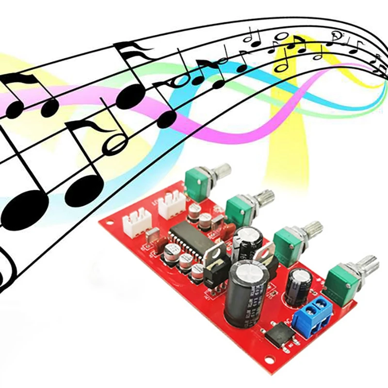 UPC1892CT Tone Board DC 12-24V Or AC 8-16V Single Power Supply Potentiometer Fixed Front-Level Tone Board