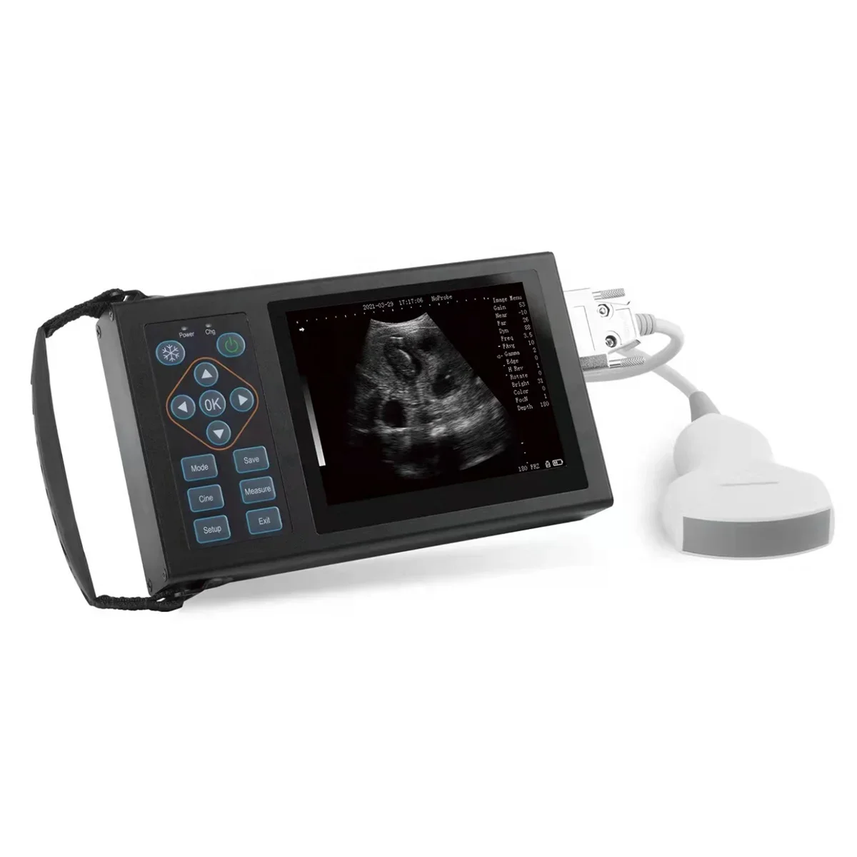 

Farm Use Digital Palm Handheld Veterinary sound Scanner For Animals Disease Diagnosis