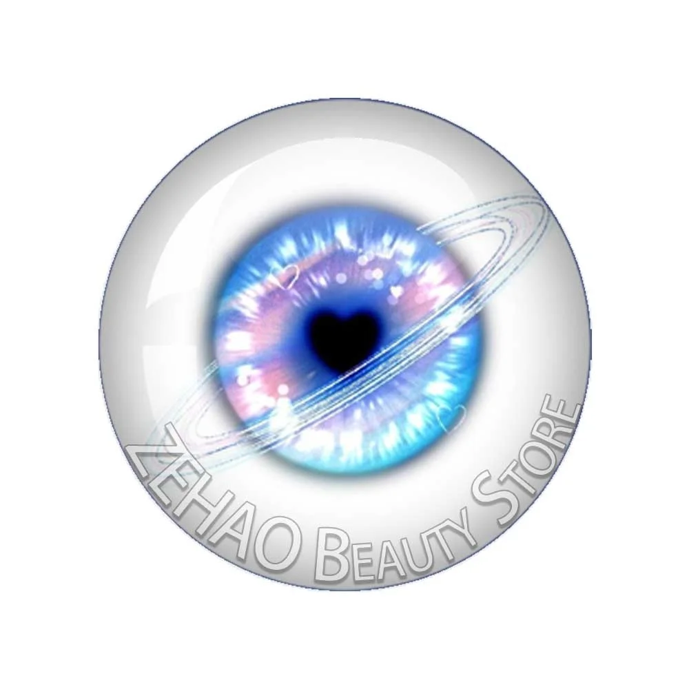 Technology Sensitive Eyes Part6 Round Cabochon 10MM-40MM Handmade Eye Chips Girl Toy Drop Glue Eye Pupil DIY Blyth BJD Doll Gift view 5
