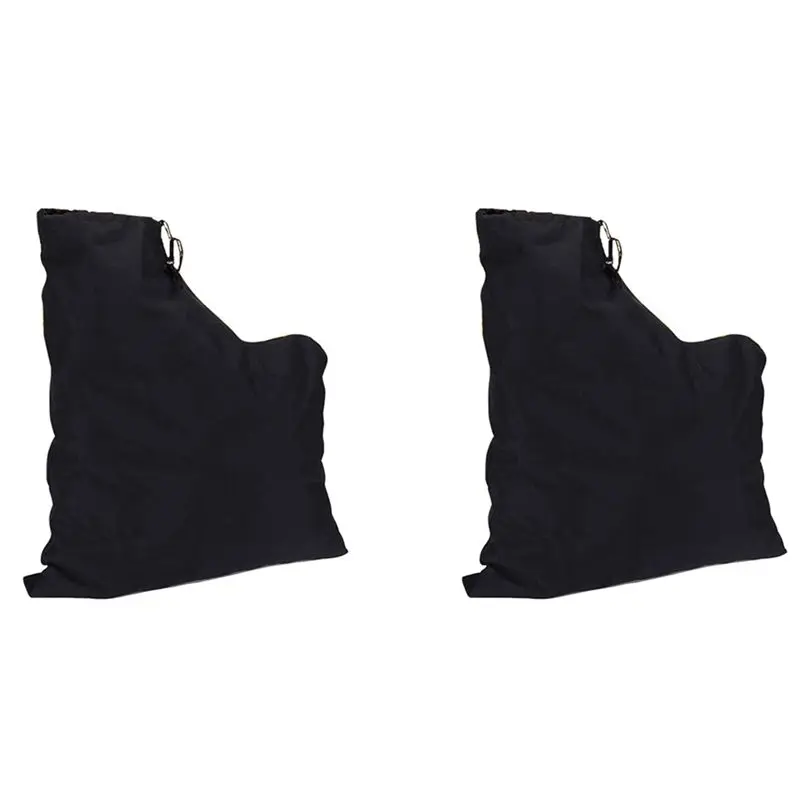 A74E-2X Leaf Blower Bag Zippered Bottom Dump Leaf Blower Vacuum Bag Collect Leaf For Garden Lawn Fits Blowers Vacuums
