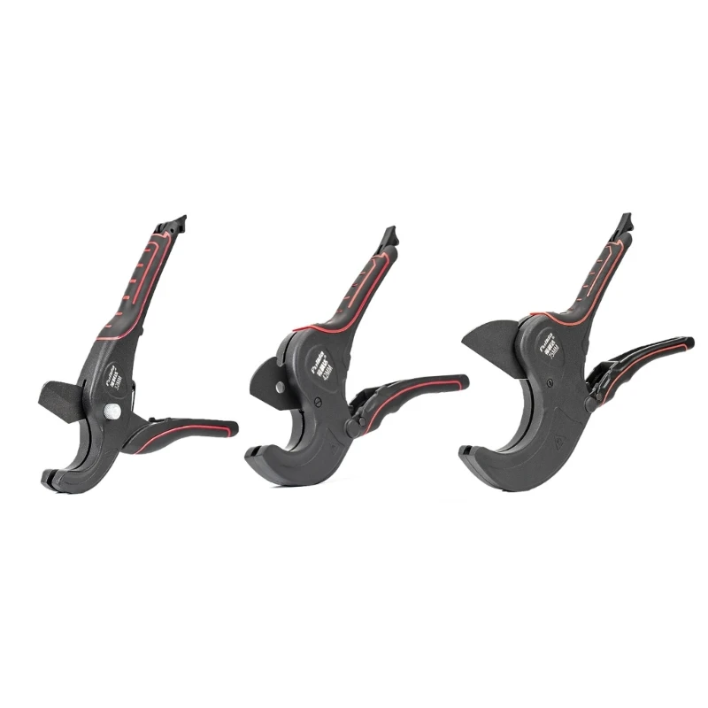 

PVC Pipe Cutter Ratcheting Pipe Cutter Heavy Duty Pex Cutting Tool for Cutting PEX PVC Plastic Hoses Plumbing Pipe