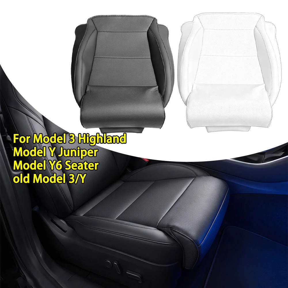 Car Seat Leg Support Extension For Tesla Model Y/3 Highland Model Y/3 Seat Cover Memory Foam Extender Cushion Interior Accessory