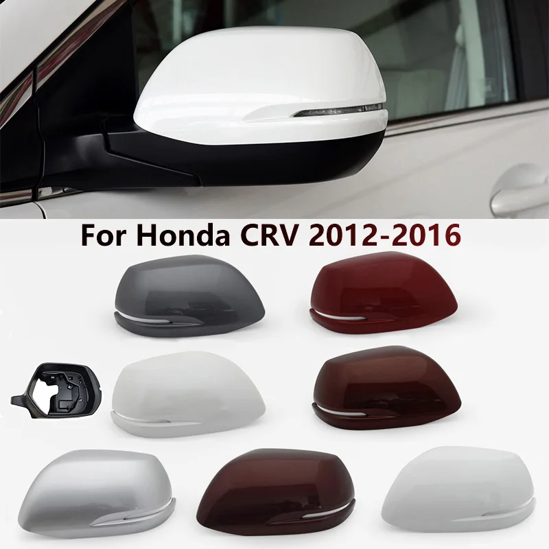 For Honda CRV CR-V 2012 2013 2014 2015 2016 Car Wing Door Side Mirror Cover Lid Outside Rearview Mirror Cap Shell House