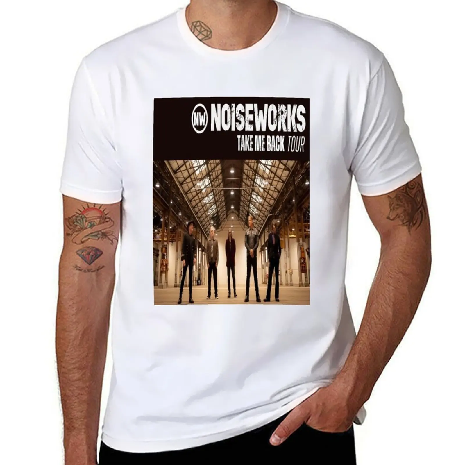 

Noiseworks band T-Shirt t shirt man cotton t shirts for man slim fit T-Shirt