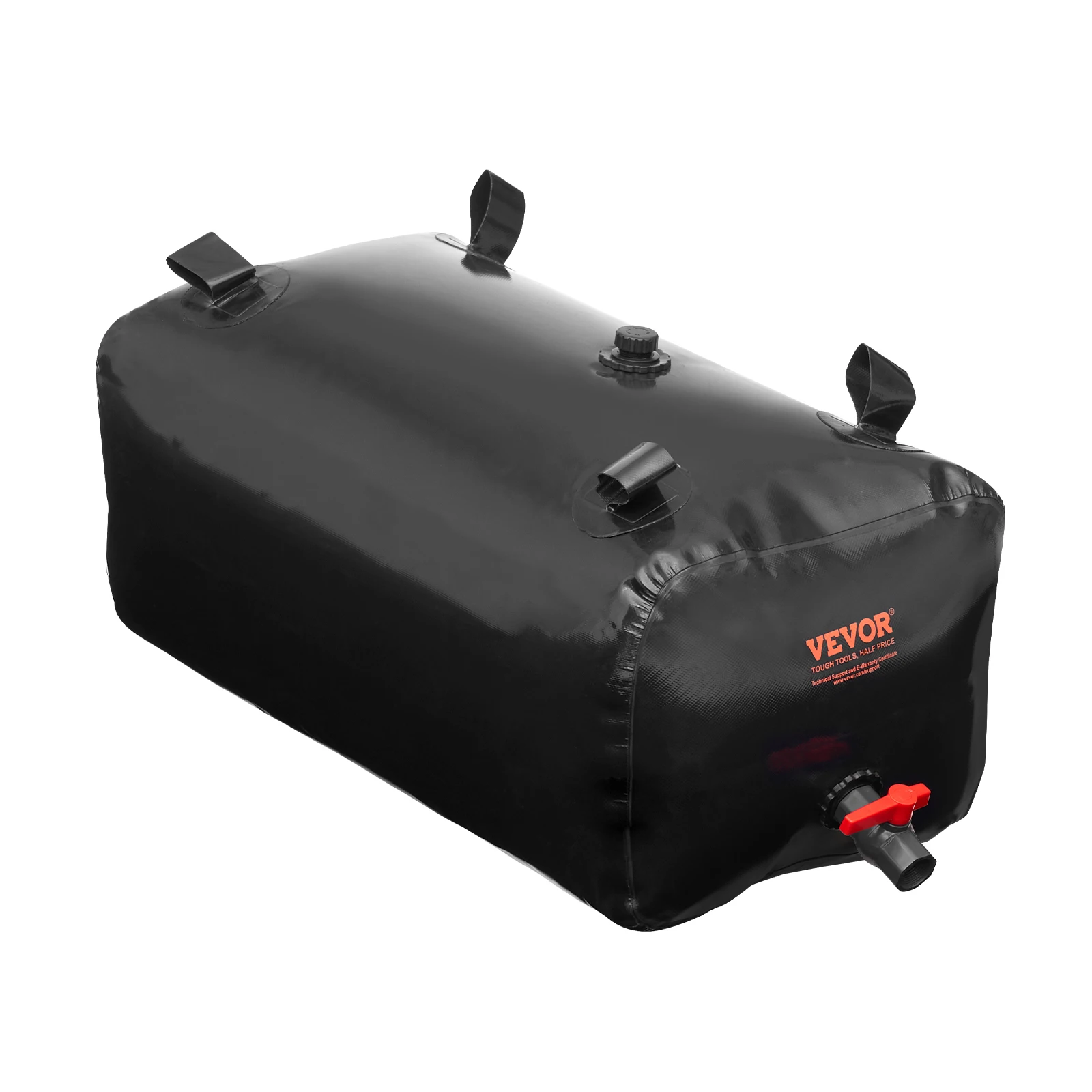 

VEVOR 113 L/29.85 Gal Water Storage Bladder Portable RV Water Tank 1000D PVC Collapsible Water Storage Containers Soft Water Bag