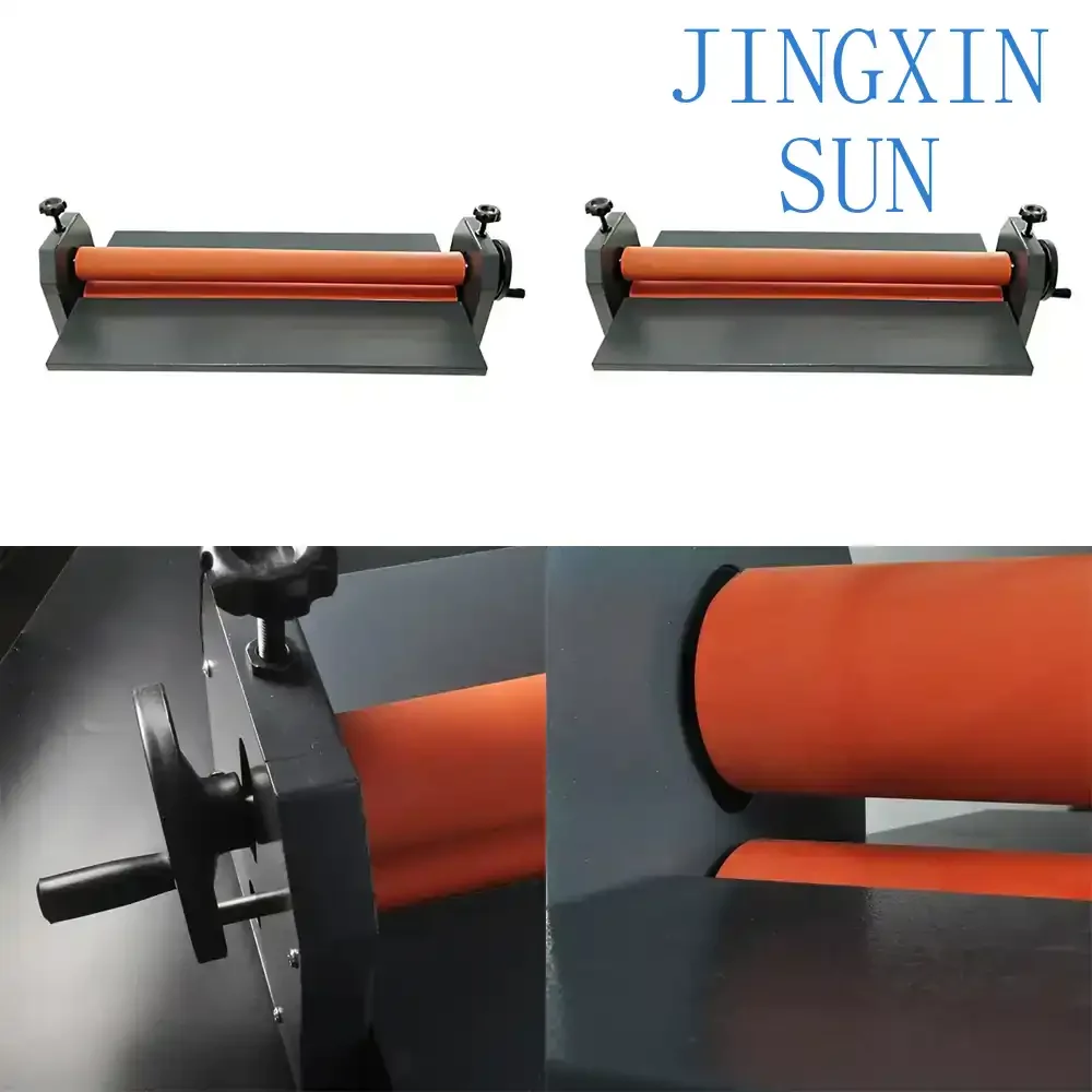 TS-J32 850 Hand Crank Pressure Cold Roll Laminator for Manual Laminating Machine Photo Film Lamination Machine laminator for