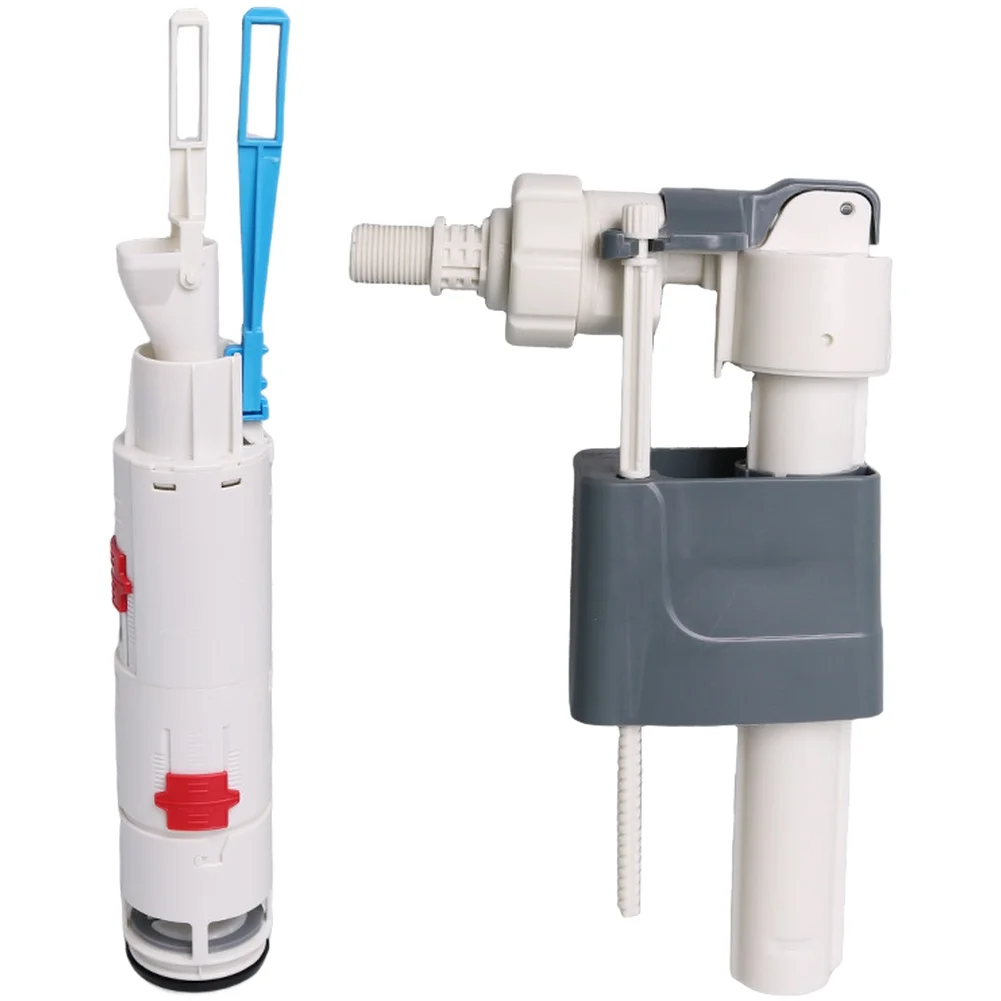 3-Point Toilet Tank Filling Valve Drain Valve Water Tank Repair Fittings Kit For WH053 WH063 WH050D Cisterns Toilet Parts