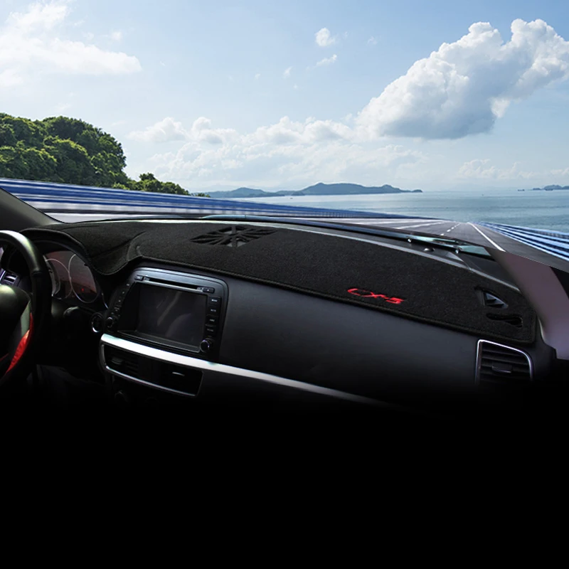 

ABAIWAI For Mazda CX-5 CX5 KE 2012 2013 2014 2015 2016 Car Dashboard Mat Sun Shade Instrument Desk Non-slip Cover Parts