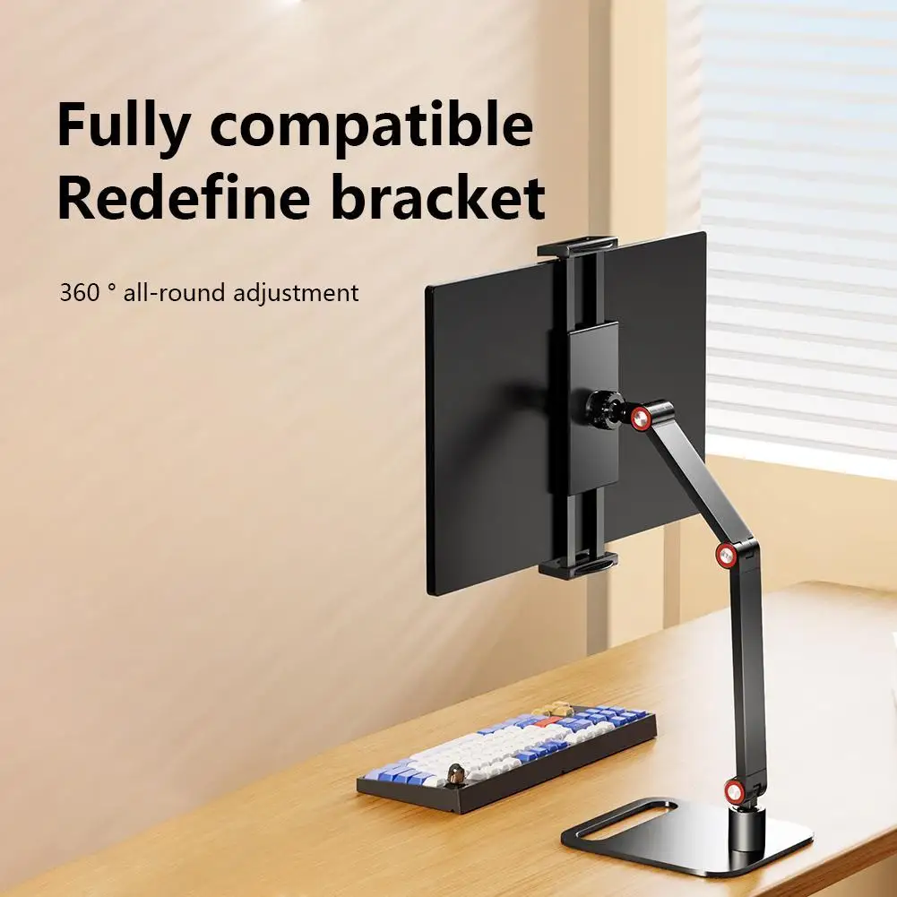 

Rotating Portable Monitor Metal Stand Holder For VESA Mount monitor Expandable Display Base Vertical Screen Holder Adjustable