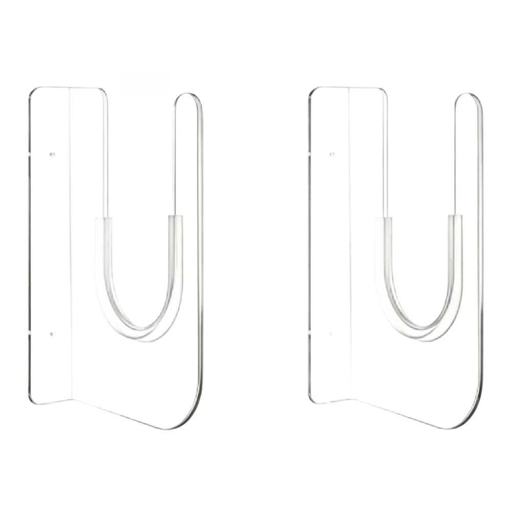 Clear Wall Mount for Surfboards Longboards and Snowboards Enables Safe Horizontal Display and Reduces Floor Clutter