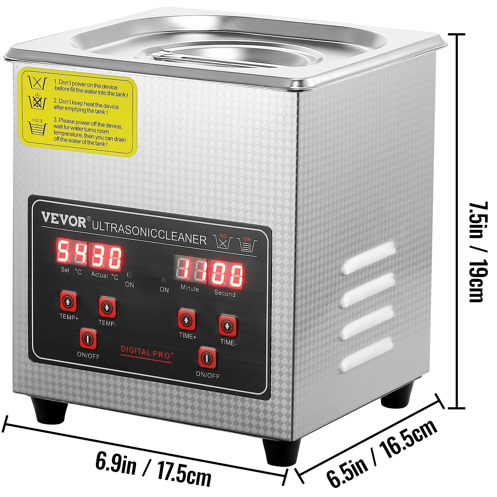 SucceBuy 2L 3L 6L 10L 22L 30L Ultrasone Reiniger Rvs Draagbare Reiniging Wasmachine Echografie Huishoudapparaat - afbeelding 1