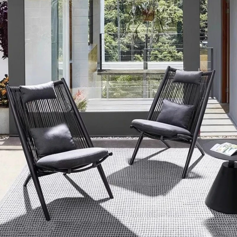 Summer Garden Outdoor Chair Playground Balcony Backyard Indoor Outdoor Chair Adult  Style Sillas Minimalistas Furniture