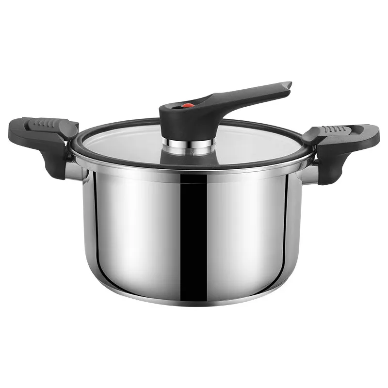 

Large Capacity Stainless Steel Pressure Cooker By SUPOR Multi Function Soup Pot for Gas Induction Cookers 2-3kpa Time Saving