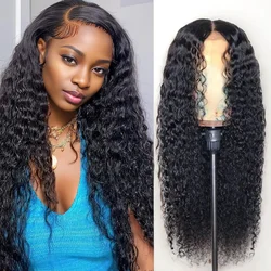 30 40 Inch Glueless wig Human Hair HD Lace Frontal Wig 4x4 5x5 Deep Water Wave Curly For Women Choice Cheap on clearance sale