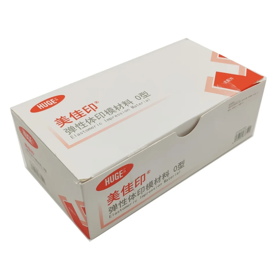 HUGE Elastomeric Impression Material 50ml Light Body Silicone Rubber with 250ml Putty Hand-mix Catalyst and Base