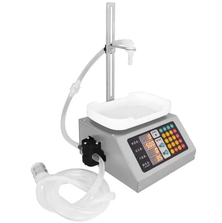 CSY-3200 Weighing Automatic Quantitative Liquid Filling Machine, Red wine, soy sauce, potion, cosmetic lotion liquid filling