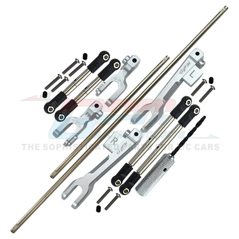 GPM Metalen Voor Achter Sway Bars Linkage Trekstang 8596 + 8597 + 8598 voor Traxxas 1/7 UDR Onbeperkt Desert Racer 85076-4 85086-4
