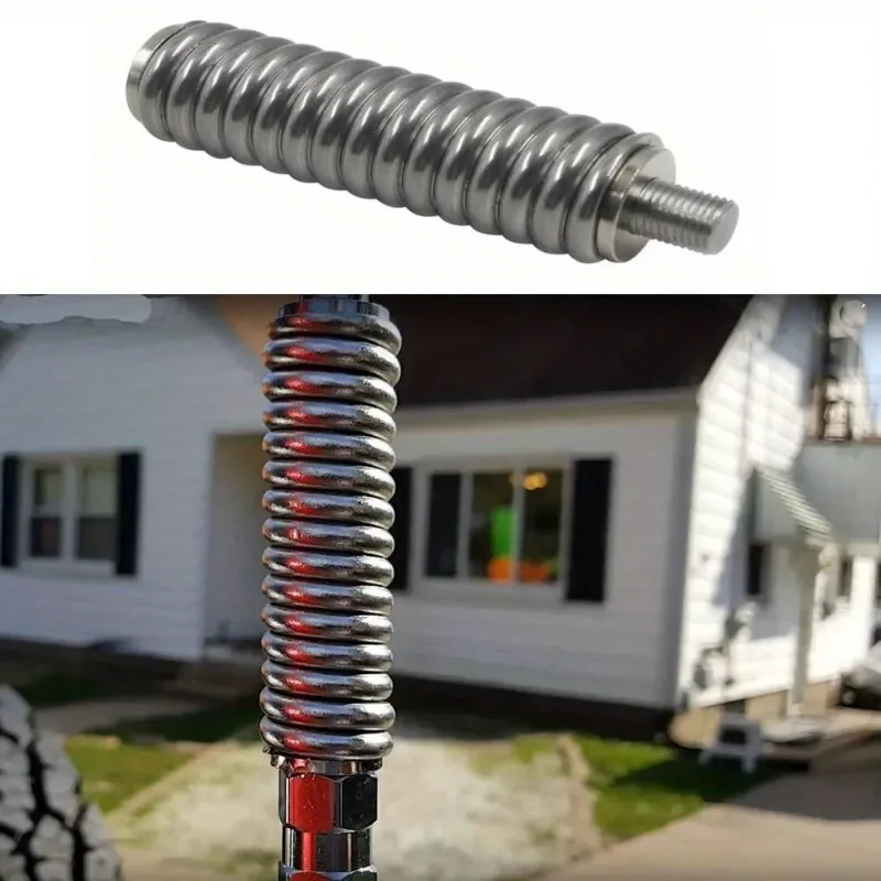 

1 Pc SS-3H Replacement CB Radio Stainless Steel Antenna Spring Mount Fit Mobile/In-Vehicle CB Radio Antenna Mount Threads