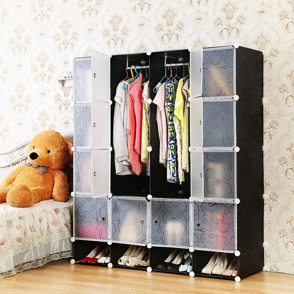 

'Simple style original colorful pp storage closet organizers with lids